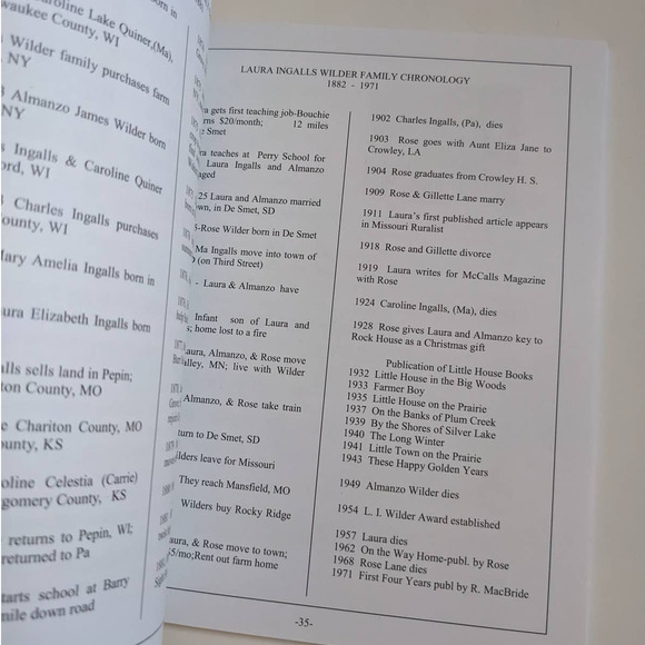 Exploring the Homesites of Laura Ingalls Wilder by Barb Hawkins SIGNED COPY - Picture 8 of 9